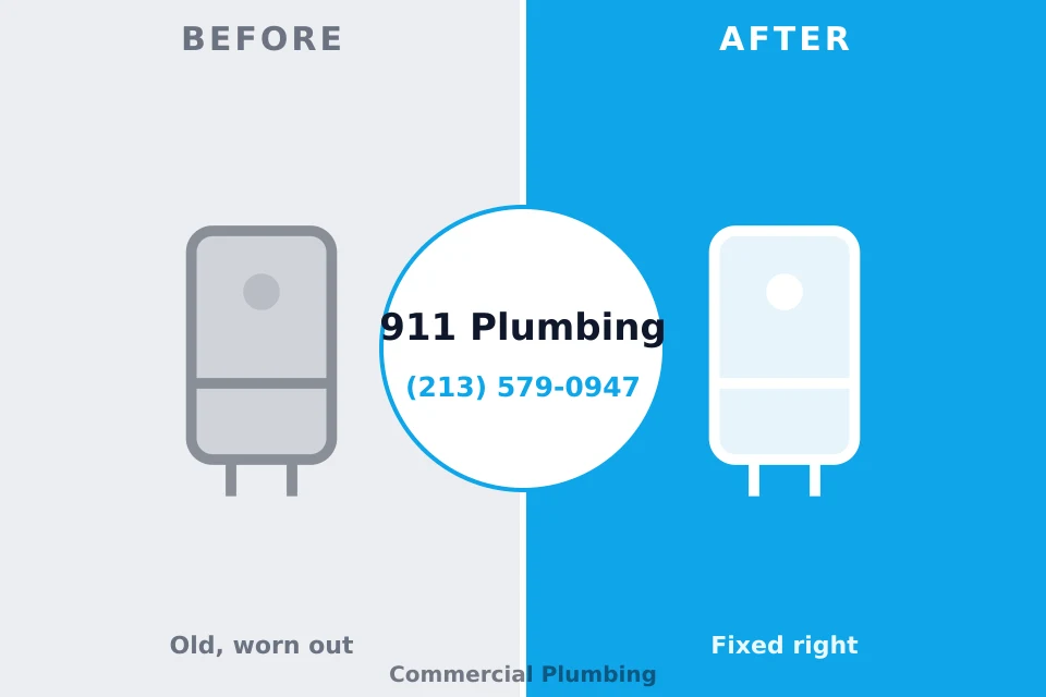 Before and after: plumbing company Copperton, UT